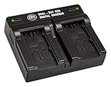 BM Premium BP-727 Dual Battery Charger for Canon HFR80, HFR82, HFR800, HFR70, HFR72, HFR700, HFM500, HFR30, HFR32, HFR300, HFR40, HFR42, HFR400, HFR50, HFR52, HFR500, HFR60, HFR62, HFR600 Camcorder