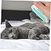 ORFOFE Pet Cat Hair Comb Brush Rake Grooming Stripping Tool Cat Grooming Cleaning Comb for Matted Hair