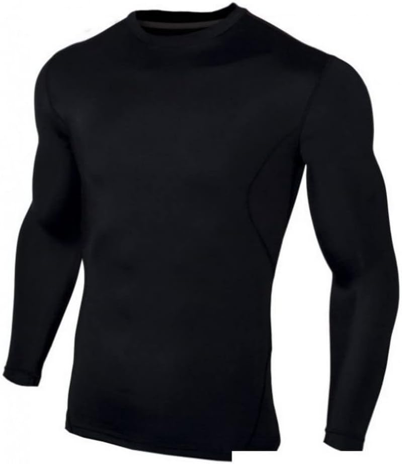 Carta Sport Childrens/Kids Long-Sleeved Base Layer Top (M) (Black)