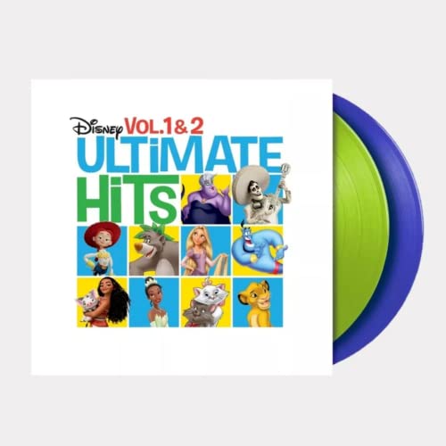 Disney Ultimate Hits Vol 1 & 2 - Exclusive Green & Blue
