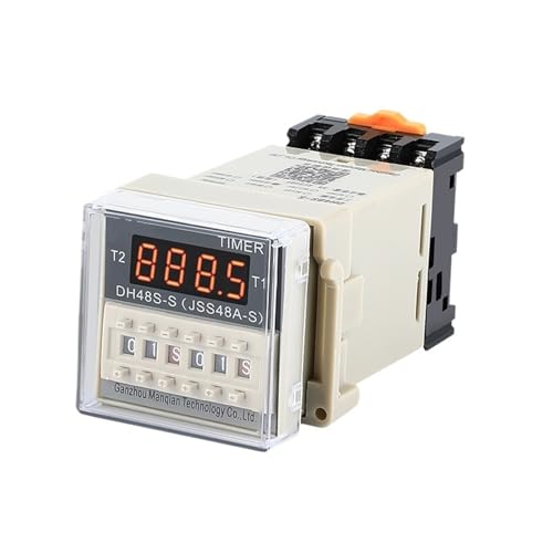 Relais de contrôle DH48S-S AC 380V pour automatiser les cycles de l'atelier mécanique
