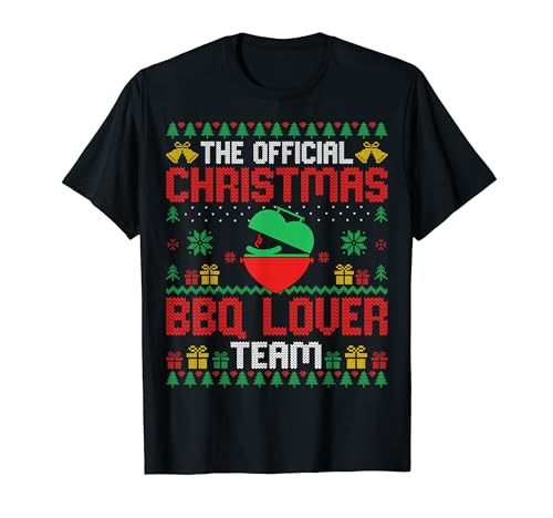 Funny Christmas BBQ Lover Team - Barbecuing Barbeque Xmas Camiseta