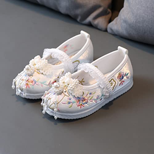 Girls Sandals New Girls Handmade Hanfu Shoes Children Embroidered Shoes Shoes Baby Antique Girls Slide Sandals2