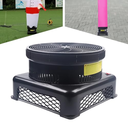 QUEMARQUE Air Blower Fan Blower for Sky Dancers Wacky Waving Inflatable Tube Man, 550W 18Ft Tall Weather-Resistant Fan Dancer Wind Tube Man Puppet Blower