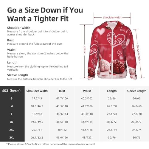 UPF 50+ Sun Protection Hoodie Long Sleeve Valentine Day Sun Shirt Rash Guard Fishing Shirts for Men2