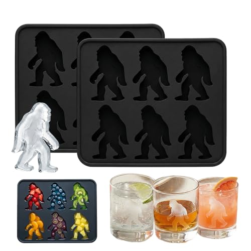 Molde de Hielo Bigfoot de Silicona, 6 Cavidades miniatura 1