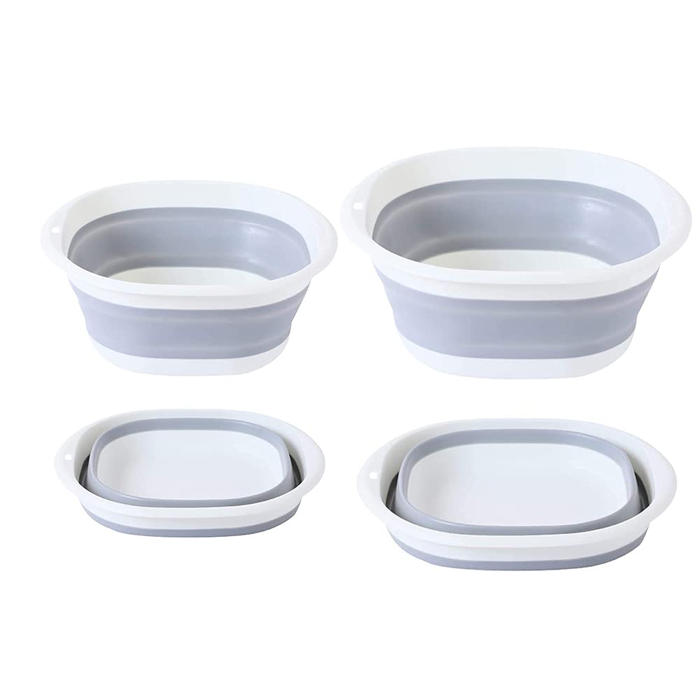 Ciotola Pieghevole 15L Blu Per Campeggio - Lavaggio Piatti Outdoor Per Escursioni, Camper E Giardino - Foto 3