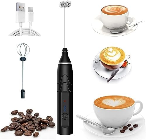 Mini Mixer Portátil Misturador de Bebidas Batedor Espumador de Le...