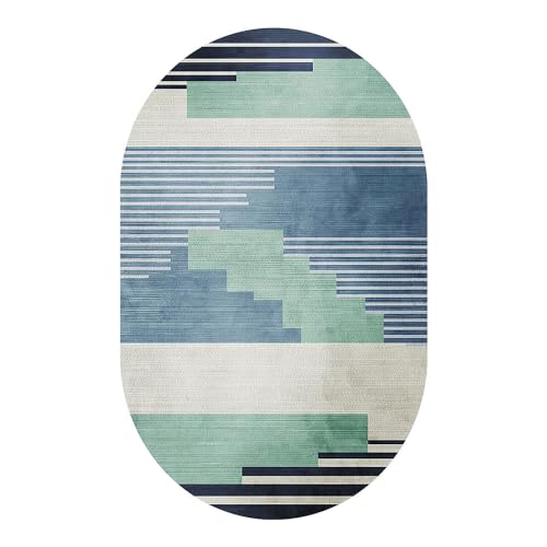 Tapis à poils courts lavable moderne 90x150 cm