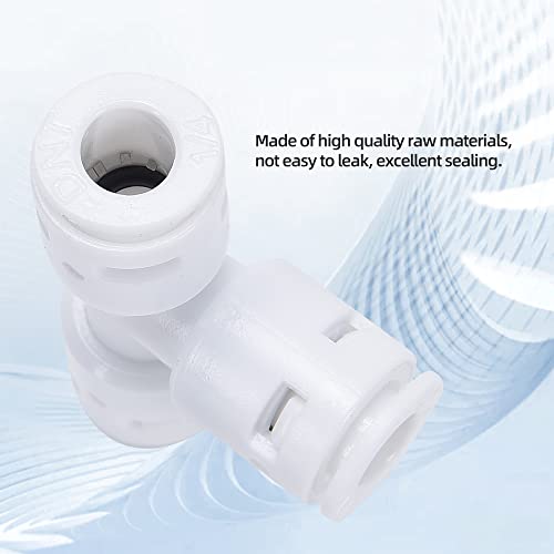 Cnaodun 1/4" Od Quick Connect Fittings Push To Connect Water Tube Fittings For Ro Reverse Osmosis Water Filter Pack Of 30… #TOP3