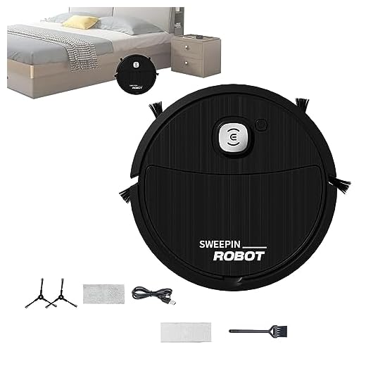 Robô Aspirador de pó | Robô de carregamento USB inteligente com forte sucção | Vassoura elétrica para sala de estar, varanda, cozinha, quarto, sala de jantar, corredor Lencyh