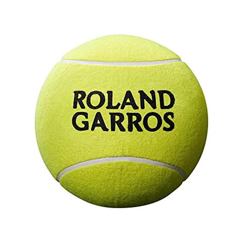 Pelota De Tenis Wilson Jumbo Roland Garros Amarillo Cover