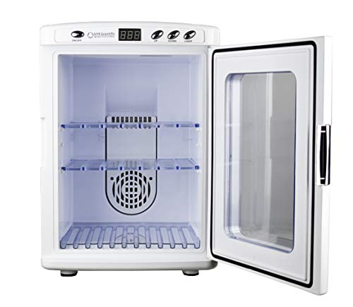 Lab Incubator, Cooling and Heating 2-60C, 12V/110V, 60W, 25L/0.88 cu. ft. Capacity