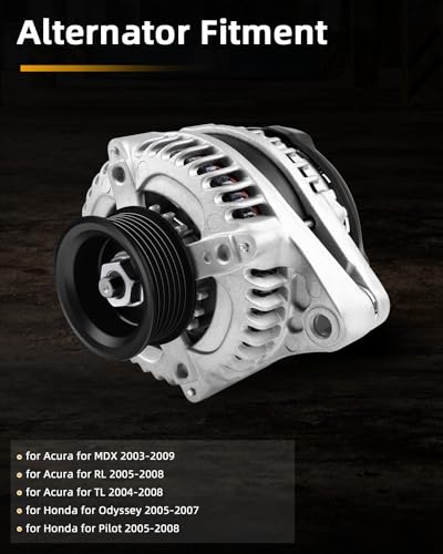 Image of OCPTY Alternator for Acura for MDX 2003-2009,for Honda for Odyssey 2005-07
