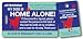 My Dog is Home Alone Pet Alert Emergency ICE ID Plastic Wallet Card and Keytag (Qty. 1)