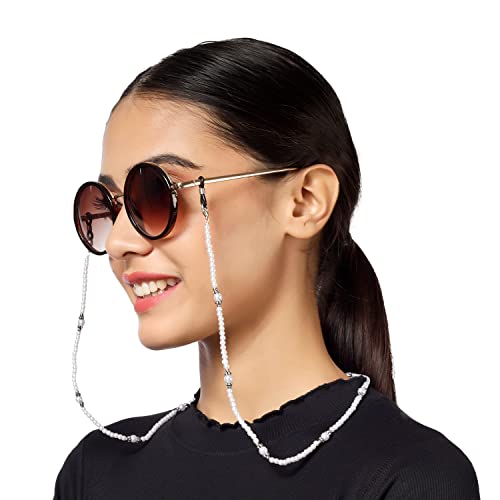 Image of VIVID vision Unisex Adult Eyeglass Holder Strap Cord | New Chain Adjust on Sunglasses | Anti-slip Retainer Lanyard String Eyewear Frame | Specs Mask Chains