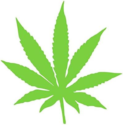 Amazon Co Jp 麻 麻の葉 あさ アサ Marijuana Weed Pot Leaf マーク ステッカー シール デカール 15cm ブラック 文房具 オフィス用品