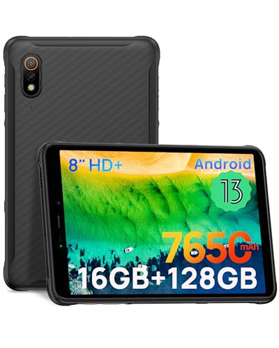 Ulefone Armor Pad Pro Tablet Resistente 16GB + 128GB/SD-2048GB Android 13, Tablet Rugerizada 8,0...