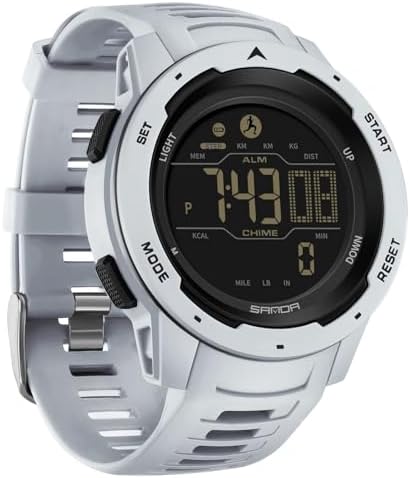 Montre Homme Sport Militaire Étanche Montre Digitale