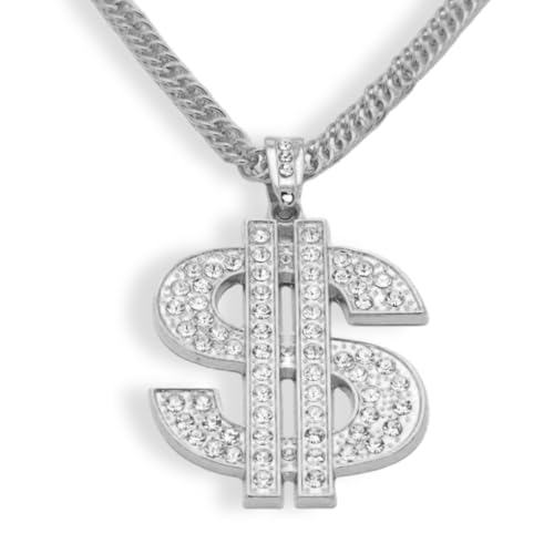 Collar de cadena para hombre con colgante exquisito y elegante