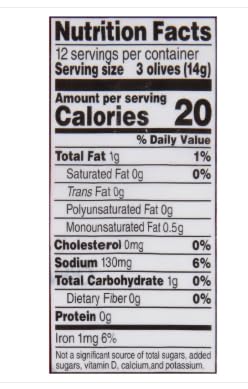 LINDSAY Extra Large Black Ripe Pitted Olives With Sea Salt No Artificial Flavors Kosher Pitted NON GMO 6 oz Cans (8 Pack)