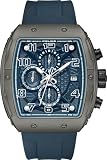 Police Coswig Men’s Chronograph Watch Navy Dial Silicon Strap