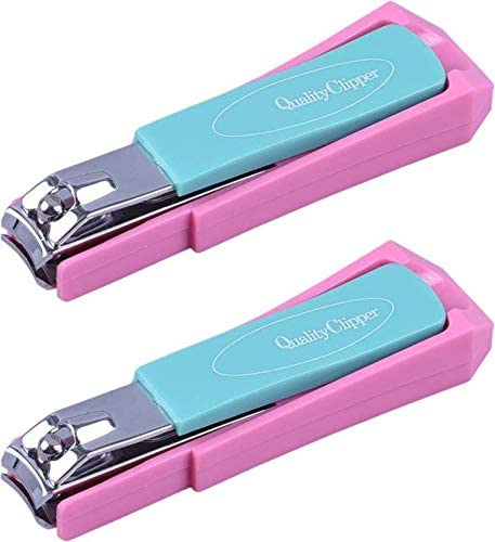 RDG Large Nail Clipper/Nail Cutter For Fingernail Toe nail (Combo Pack of 2)