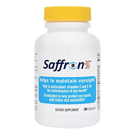 Persavita Saffron 2020 Eye Health Supplement, Vision Supplement with Saffron, Resveratrol, Eye Vitamins, Minerals, and Lutein for Enhanced Macular Health and Maintain Eyesight-30 Vegetarian Capsules
