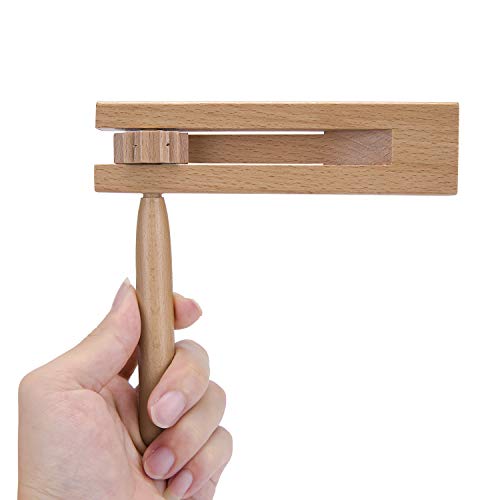 Traditional Matraca Toy - Wooden Spinning Rattle Ratchet Noise Maker For Games, Parties And Sports #TOP1