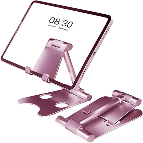 pjp electronics Phone Stand, Foldable Aluminium MultiAngle Desktop