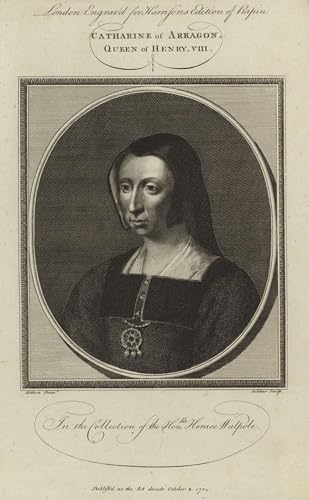 Peinture sur Toile Catherine d'Aragon pour Ambiance Chambre Nordique Élégante