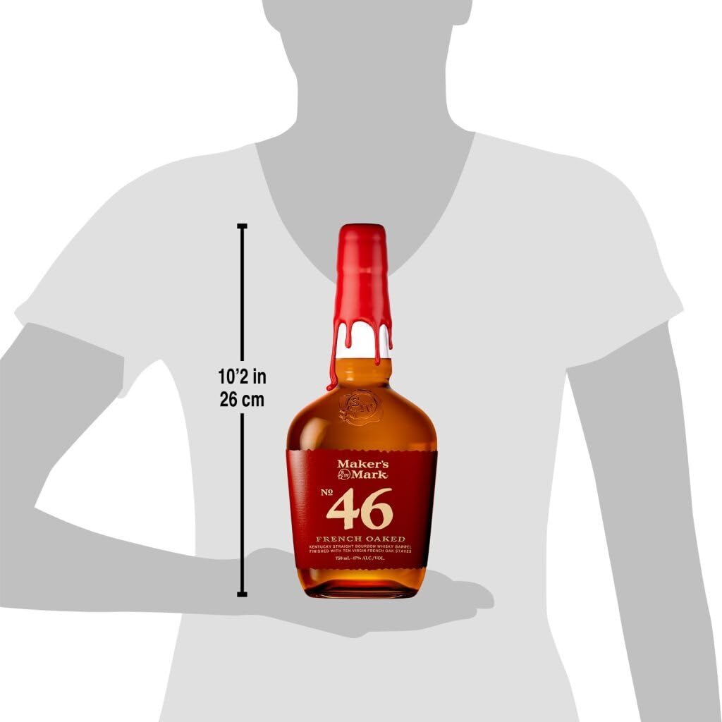 Maker's Mark 46 Kentucky Bourbon Whisky (1 x 0.7l) : Amazon.it