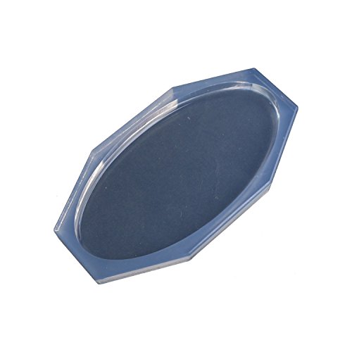 亀島商店 プレート レジンクラフト用 ソフトモールド プレートJ 楕円 1個入 KAM-REJ-547