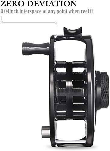 Piscifun Angelrolle für Fliegenfischen, mit CNC-gefrästem Körper aus Aluminiumlegierung 3/4, 5/6, 7/8, 9/10 Gewichte… – Bild 5