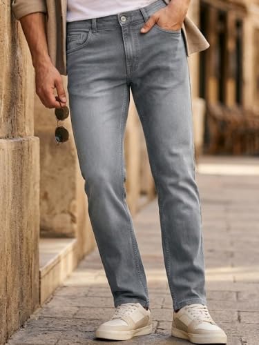 Image of Urbano Fashion Men's Regular Fit Mid Rise Jeans