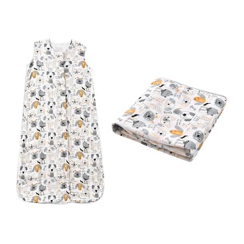 TADO MUSLIN Baby Sleep Sack & Baby Swaddle Blanket Cover