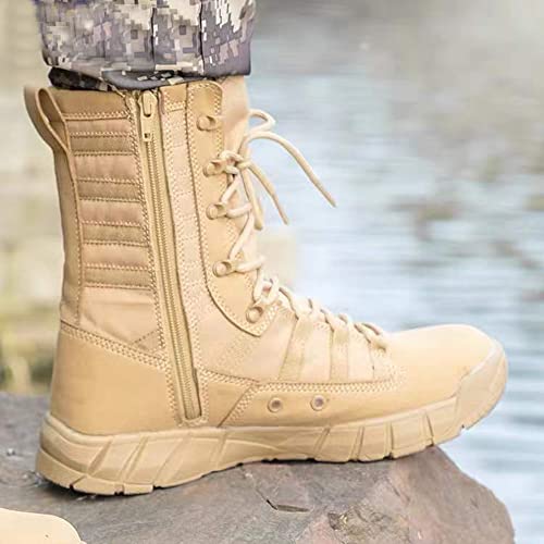 Image of Lightweight Breathable Hiking and Trekking Boots for Men and Women Casual Outdoor Tactical Shoes Non Waterproof Comfortable All Day Wear