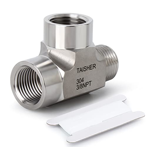 Snapklik.com : TAISHER 1PCS Forging Of 304 Stainless Steel Tee Pipe ...