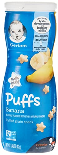 Gerber Puffs Banana 1.48 Oz.