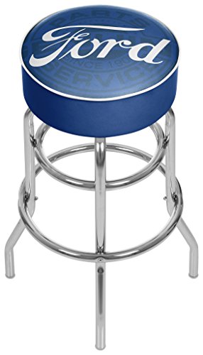 Trademark Gameroom Ford Padded Swivel bar Stool - Ford Genuine Parts