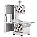 VEVOR Commercial Electric Meat Bandsaw, 2200W Stainless Steel Countertop Bone Sawing Machine, Workbeach 18.5