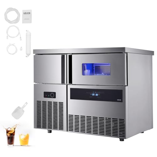 VEVOR 330 lb Freestanding Worktop Ice Maker