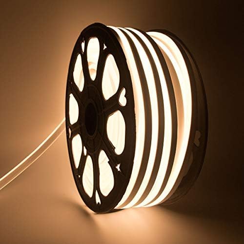 Miniatura 3 de Tira de luces LED de neón blanca suave, tira flexible de neón DC12V LED para decoración de interioresexteriores, uso de iluminación comercial y