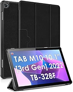 KATUMO Case For Lenovo M10 Tablet 3rd Gen 10.1 inch 2022 (TB-328F) Slim Lightweight Smart Cover, with Auto Sleep/Wake Function Tri-fold Stand. Identify Tablet ModelTB-328F