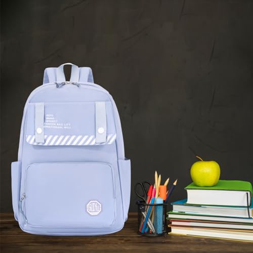 Image of Tinytot 30 Litre Japanese Korean Style School Bag Water-Resistant Laptop & Travel Backpack - Unisex Large 18 Inches Multipurpose Student Backpack for Boys & Girls, Men & Women