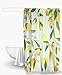 YoKII Lemon Fabric Shower Curtain, Summer Bright Nature Fruit Citrus Polyester Bath Curtain Set, 72-Inch Spa Hotel Heavy Weighted Bathroom Curtain (72 x 72, Yellow)