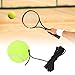 Tennis Ball Trainer, with Elastic Rubber String, Improve Stroke Action and Footwork for Beginners and Intermediate Players, Indoor and Outdoor Training