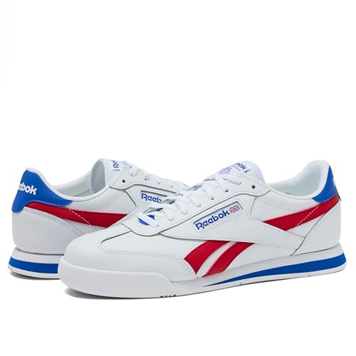 Reebok Campio XT Mens Sneakers, White/Vectorred/Optimum Blue, 13.5 Women/12 Men