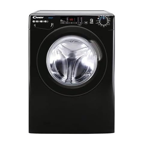 Candy CS148TWBB4/1-80 8kg Washing Machine - Black Cover