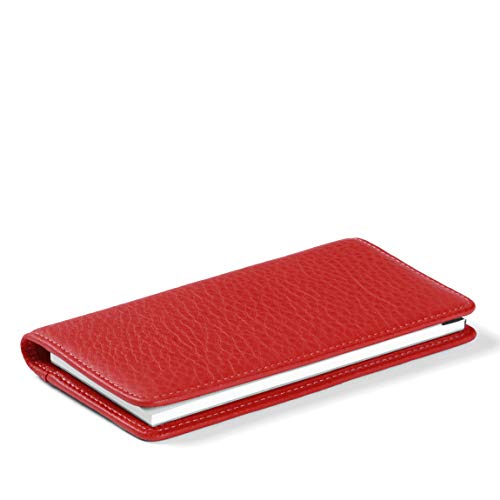 Leatherology Scarlet Standard Checkbook Cover